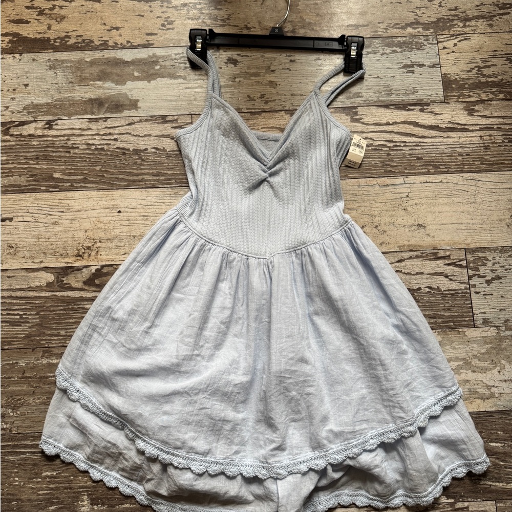 Aerie Elegant Light Blue Kids Casual Dress